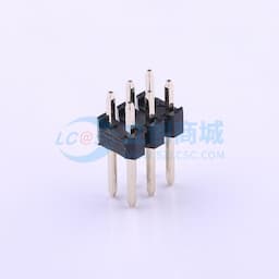 黑金 2x3P 间距:2.54mm 方针 直插【排针】缩略图