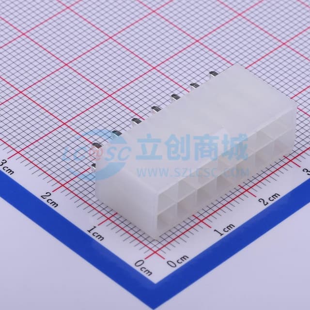 2x7P 间距:4.2mm 直插 【插件】实物图