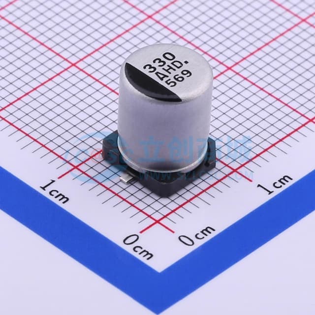 330uF ±20% 10V实物图