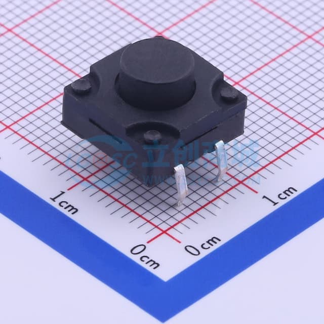 12*12*8mm 直插 轻触开关 【轻触】实物图