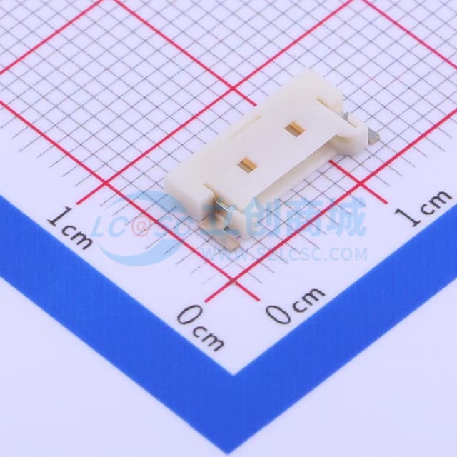 1x5P 间距:1.25mm 卧贴实物图