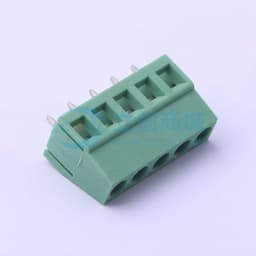1x5P 5mm 直插 排数:1 每排P数:5【螺钉】缩略图