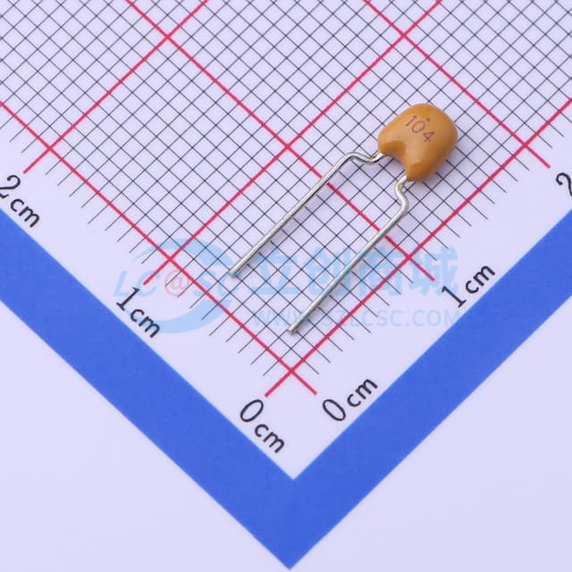 100nF ±10% 63V 【直插】实物图