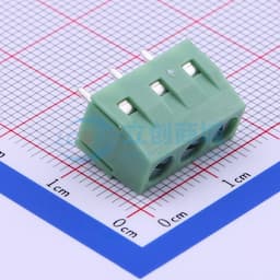 1x3P 5mm 直插 排数:1 每排P数:3【螺钉】缩略图