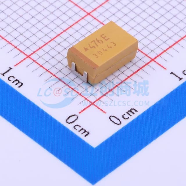47uF ±10% 25V实物图