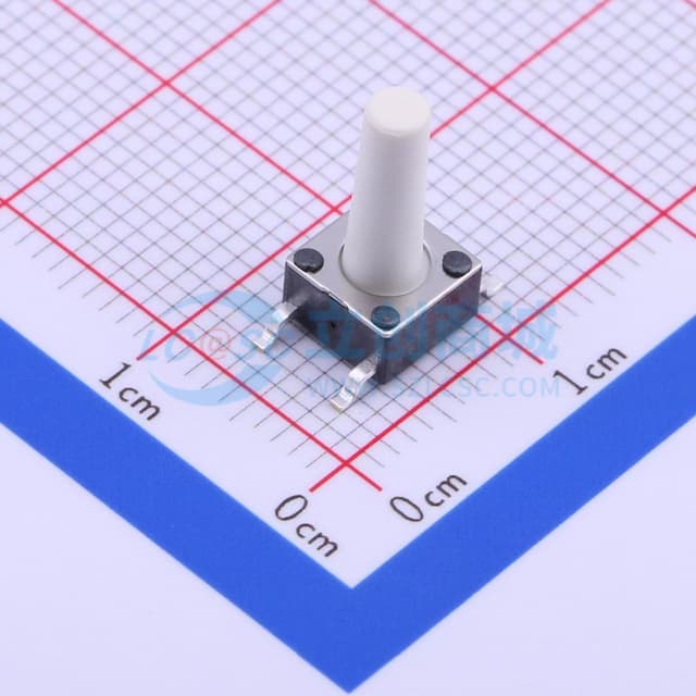 6*6*9.4mm 立贴 轻触开关实物图