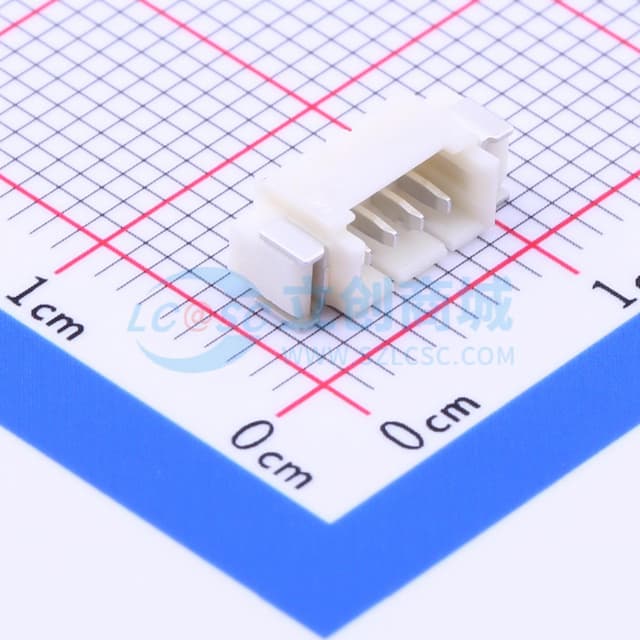 1x4P 间距:1.25mm 卧贴实物图