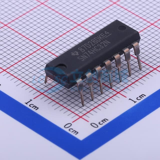 四路二输入正或门实物图