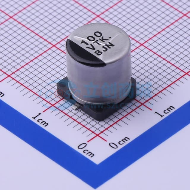 100uF ±20% 35V实物图