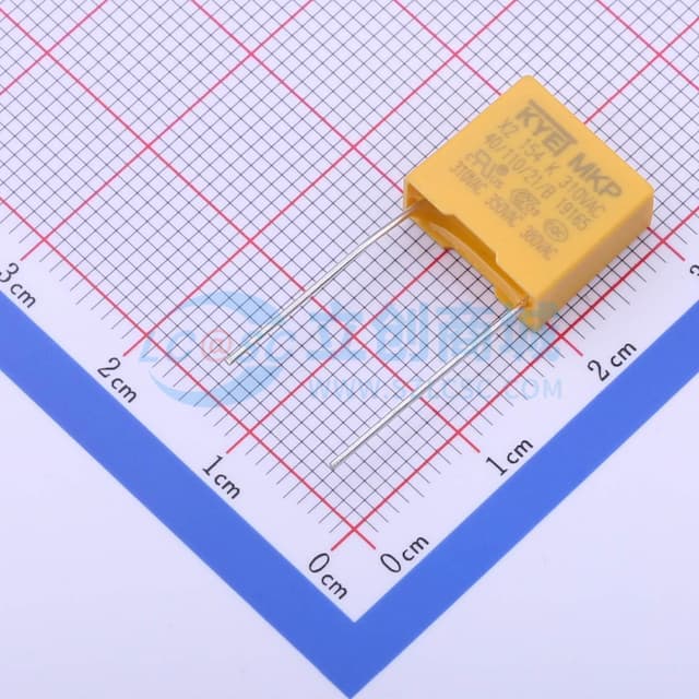 等级:X2 150nF ±10% 310V 350V 380V 【安规】实物图