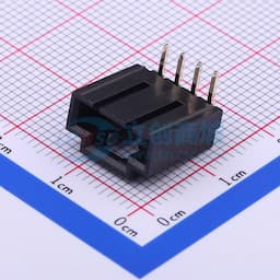 黑色 1x4P 间距:2.54mm 弯插【插件】缩略图