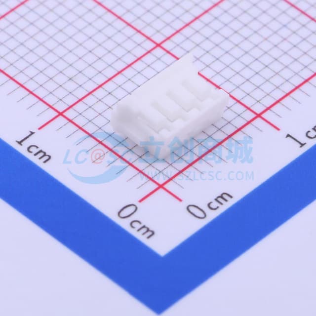 白色 1.5mm 1x4P实物图