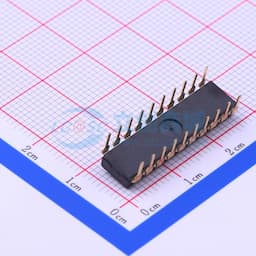 间距2.54mm 平拨,凸起式 10位拨码开关 【插件】缩略图