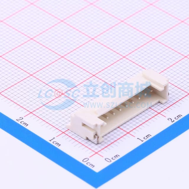 1x10P 间距:2mm 卧贴 系列:PH实物图