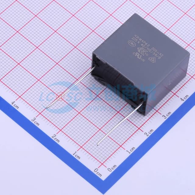 2.2uF ±10% 305V 等级:X2 【安规】实物图