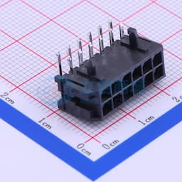 2x6P 间距:3mm 弯插 系列:Micro-Fit(MX 3.0) 【插件】缩略图