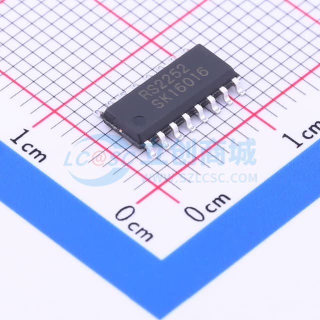 模拟开关RS2252XS16实物图
