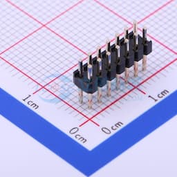 2x7P 间距:2mm 方针 直插 【排针】缩略图