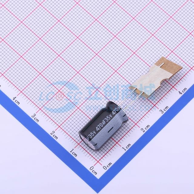 470uF ±20% 35V 【引线】实物图