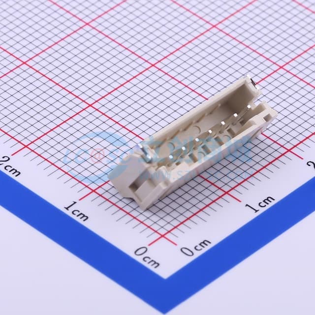 1x7P 间距:2mm实物图