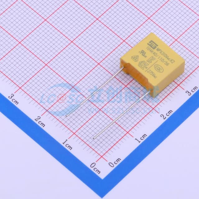 100nF ±10% 310V 等级:X2 【安规】实物图