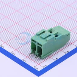 1x2P 5.08mm 直插 排数:1 每排P数:2【螺钉】缩略图