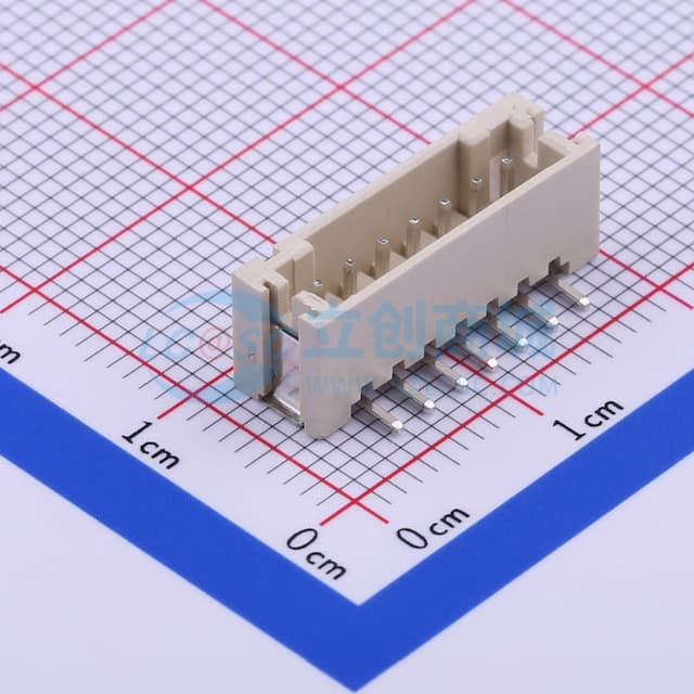 1x7P 间距:2mm实物图