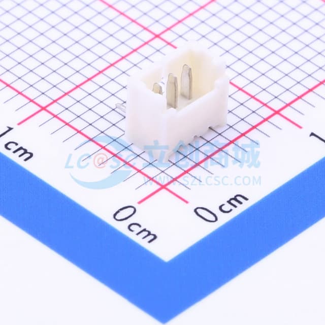 1x3P 间距:1.25mm 弯插 【插件】实物图