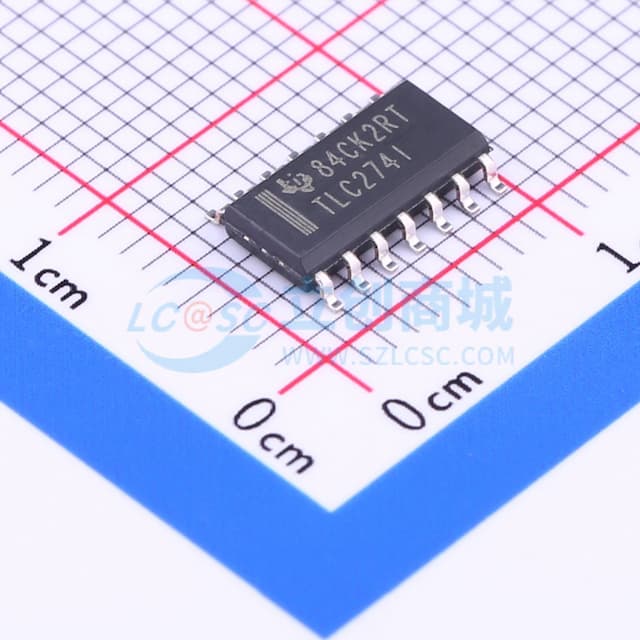LinCMOS 精密四路运算放大器实物图