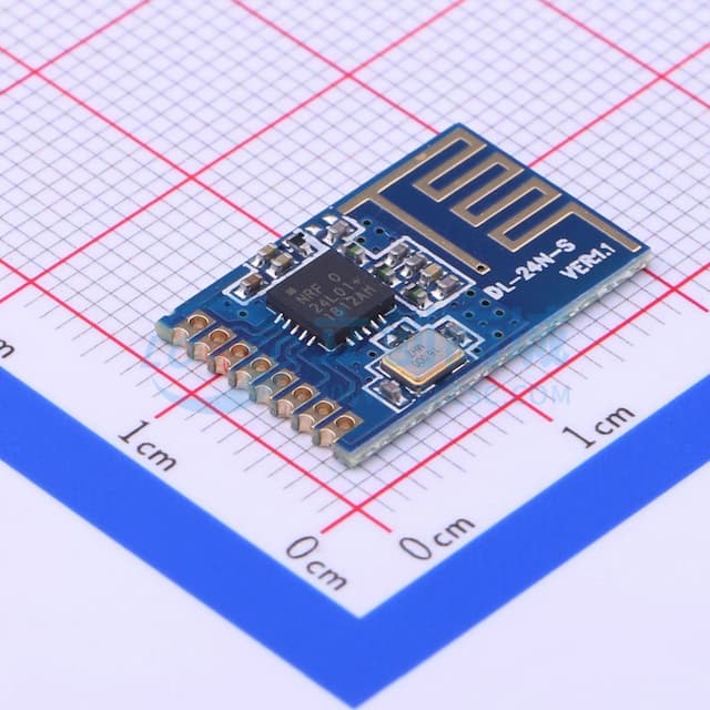 2.4g无线收发模块NRF24L01模块带板载天线实物图