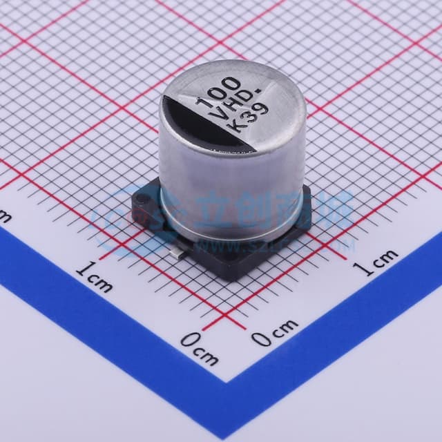 100uF ±20% 35V实物图