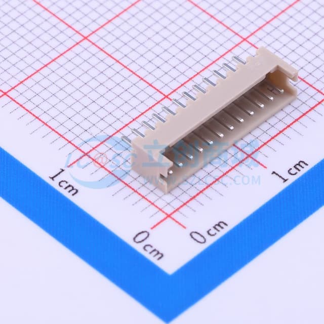 间距:1.25mm 1x12P【插件】实物图