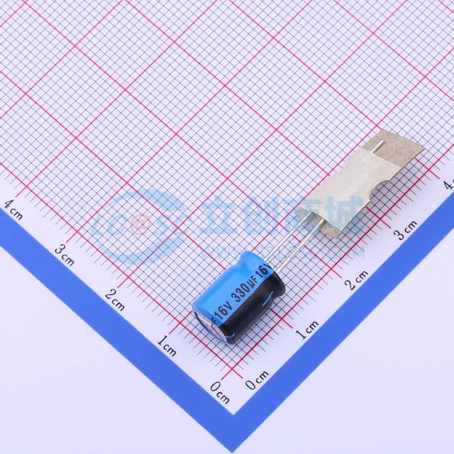 330uF ±20% 16V实物图