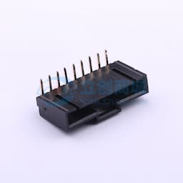 黑色 1x9P 间距:2.54mm 弯插【插件】缩略图