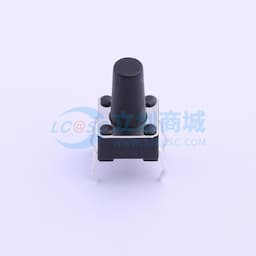 6.1*6.1*10mm 直插 轻触开关 【轻触】缩略图