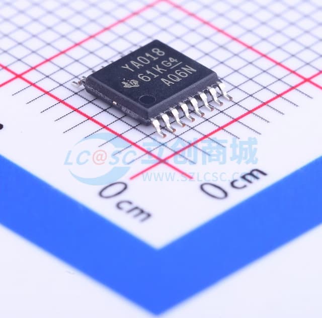 TS3A5018 10-Q Quad SPDT Analog Switch实物图