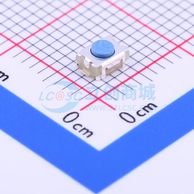 3.9*2.9*2mm 立贴 轻触开关实物图