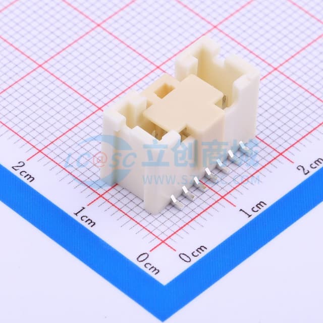 2x7P 间距:2mm 立贴 系列:PUD实物图