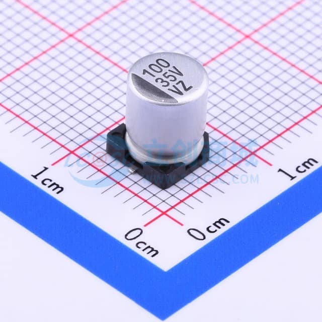 100uF ±20% 35V实物图