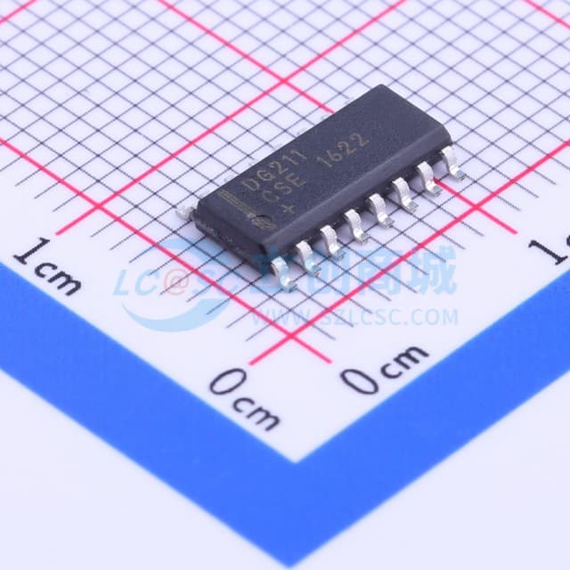 四路SPST、CMOS模拟开关实物图
