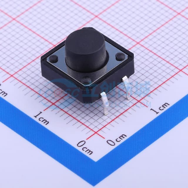 11.7*11.5*7mm 直插 轻触开关 【插件】实物图