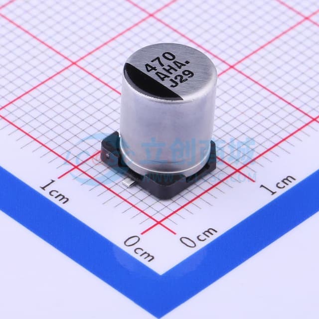 470uF ±20% 10V实物图