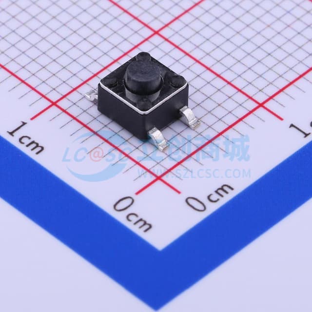 4.5*4.5*3.8mm 立贴 轻触开关实物图