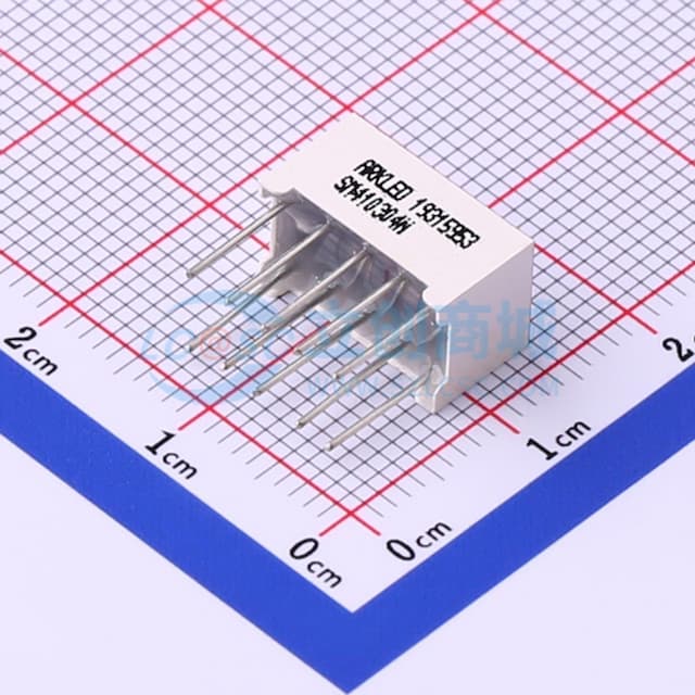 1位0.3英寸红色数码管 共阳极 【LE】实物图