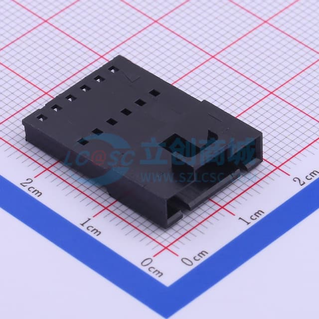 2.54mm 1x6P实物图