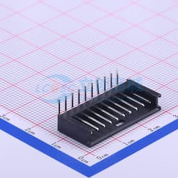 黑色 1x10P 间距:2.54mm 弯插【插件】缩略图