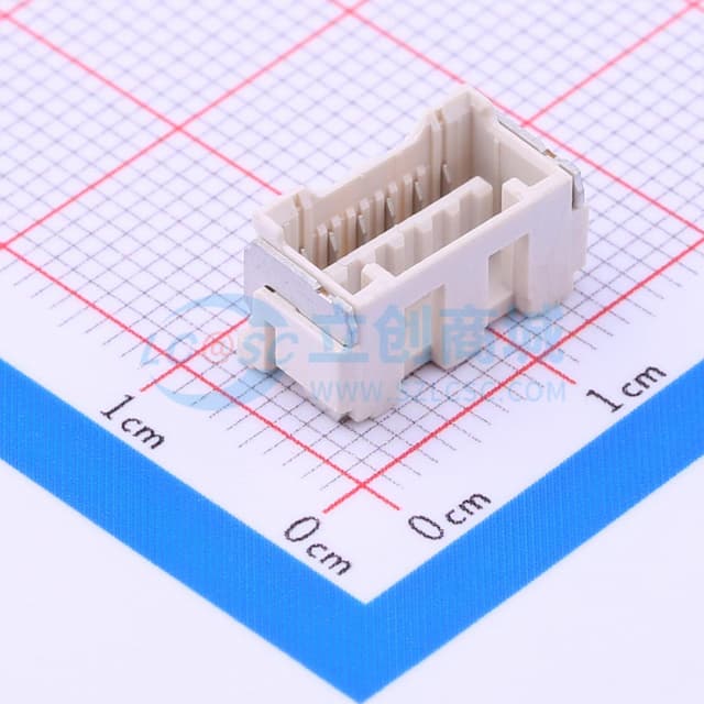 间距:1.5mm 1x6P实物图