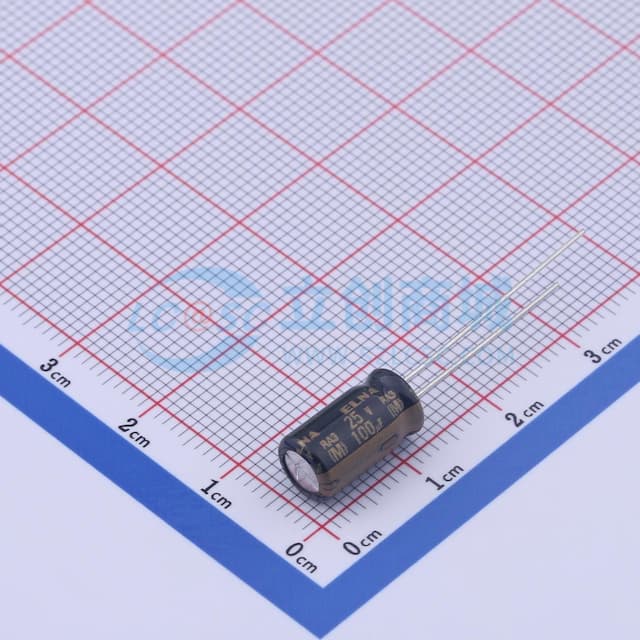 100uF ±20% 25V实物图