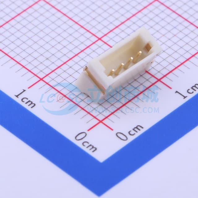 间距:1.5mm 1x4P实物图