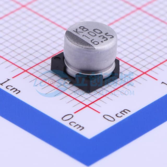 100uF ±20% 6.3V实物图
